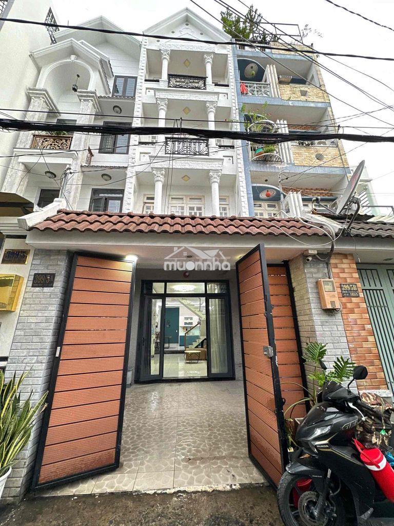 - Nhà trống sẵn  hxh thống nhất, gò vấp dt: 4x17 - 67m trệt + 4 lầu -