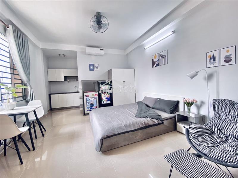 Chính chủ - chdv free dv+nước+xe chill, rộng 50m2 full nt bếp riêng tư