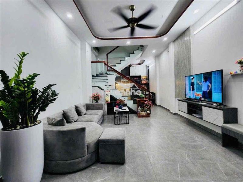 Bán nhà gò vấp, hẻm xe hơi dương quảng hàm,ngay emart, ~48m2, 4 tầng,