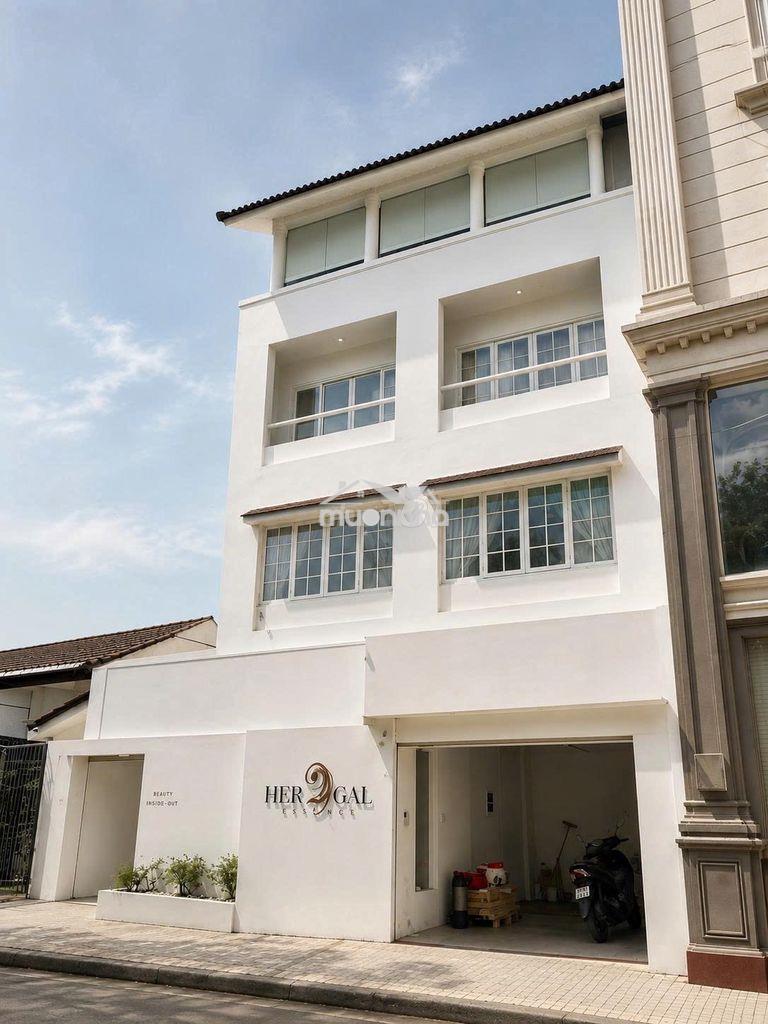 Cho thuê nhà mặt tiền mới đẹp bàu cát -  tân bình - 14x20m - 77 triệu