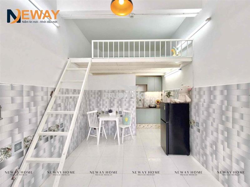 Cho thuê phòng trọ gác sinh viên giá rẻ - cửa sổ trời full nội thất