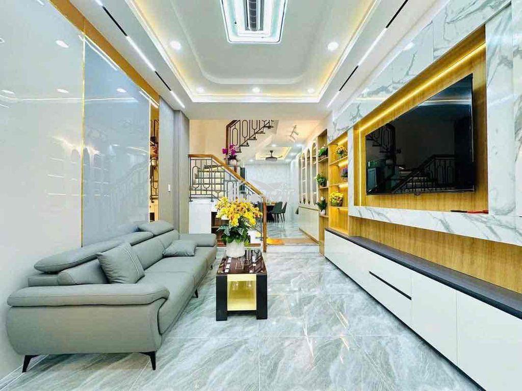 Hẻm 6m kênh tân hoá & trịnh đình trọng , 3 tấm, 4 x 16m, 4 phòng, 4 wc - 2
