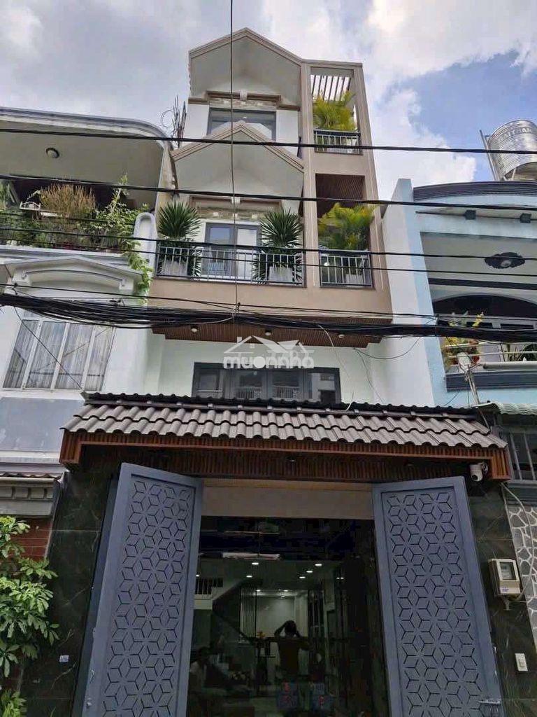 Cho thuê nhà hxh nguyễn thái sơn phường 3(5x20m)3 tầng 3pn4wc;giá 25tr