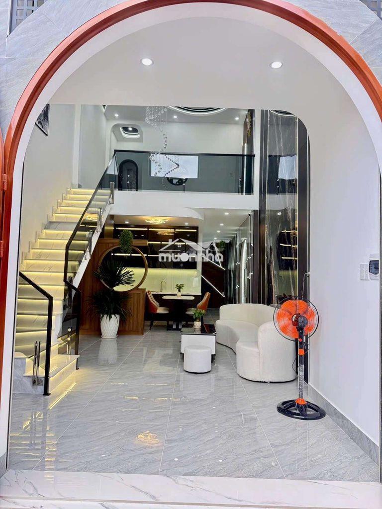Nhà sổ đỏ chung, full nội thất, hxh đậu tận cửa, quận 12 - 2