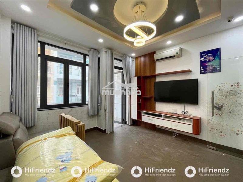 Cho thuê nguyên tầng 2 phòng ngủ 1 wc full nội thất ngay đầm sen