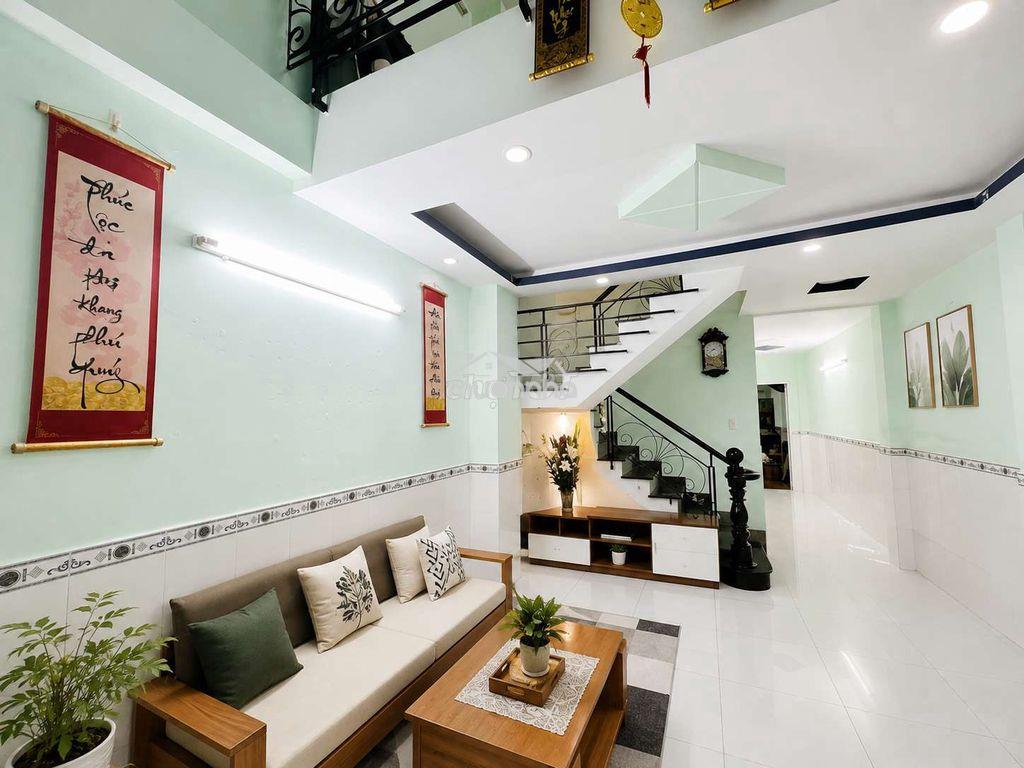 Hơn 8 tỷ - nhà 3 tầng mặt tiền hẻm xe hơi ngủ trong nhà huỳnh tấn phát - 2
