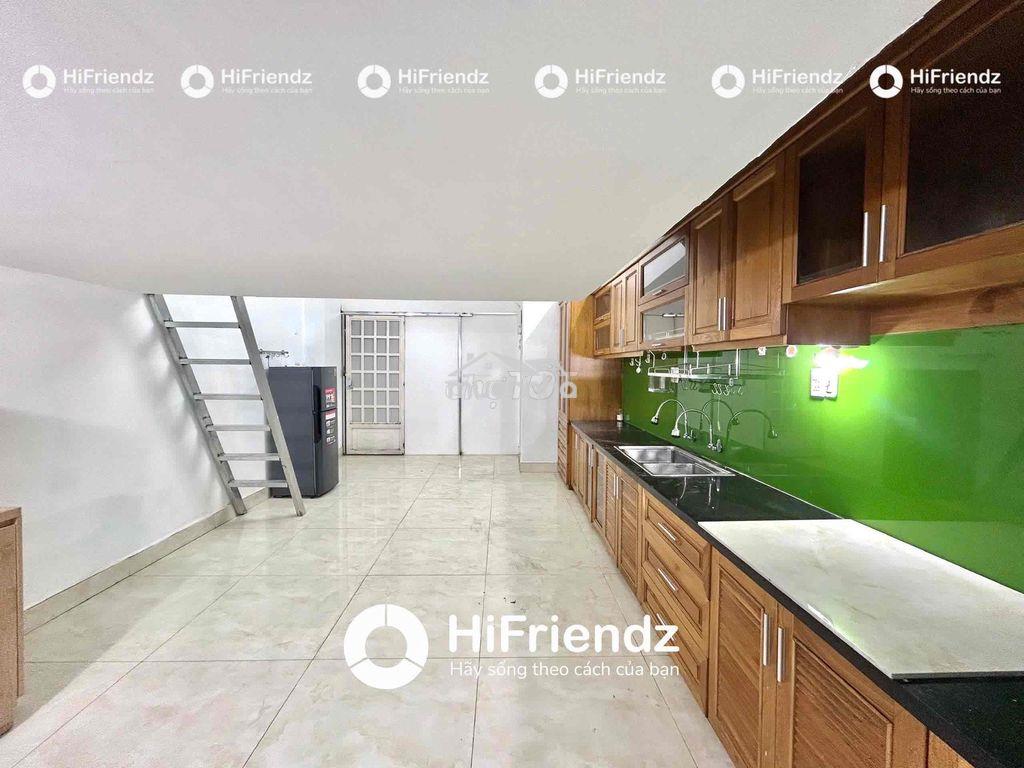 Phòng có gác q6 giáp q5 50m2 ở được 4-5 bạn gần đhyd, đh mở - 2