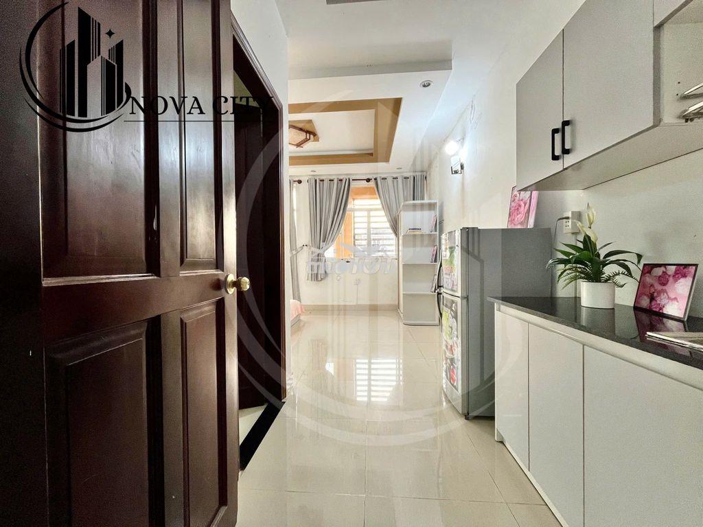 Cho thuê căn hộ ban công full nội thất - đường phạm hùng  - Ảnh 3
