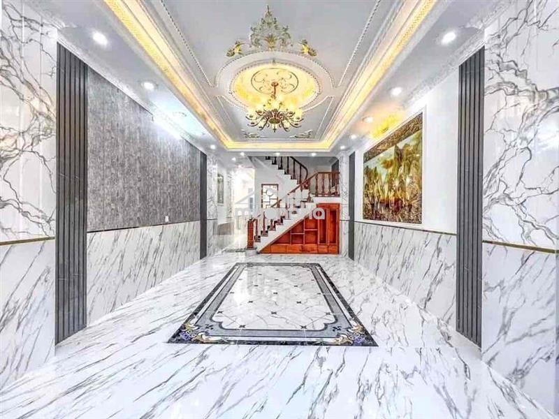 Cho thuê nhà gần chợ vườn lài dt 4x17 1trệt 1lầu 2pn 3wc hẻm ôtô