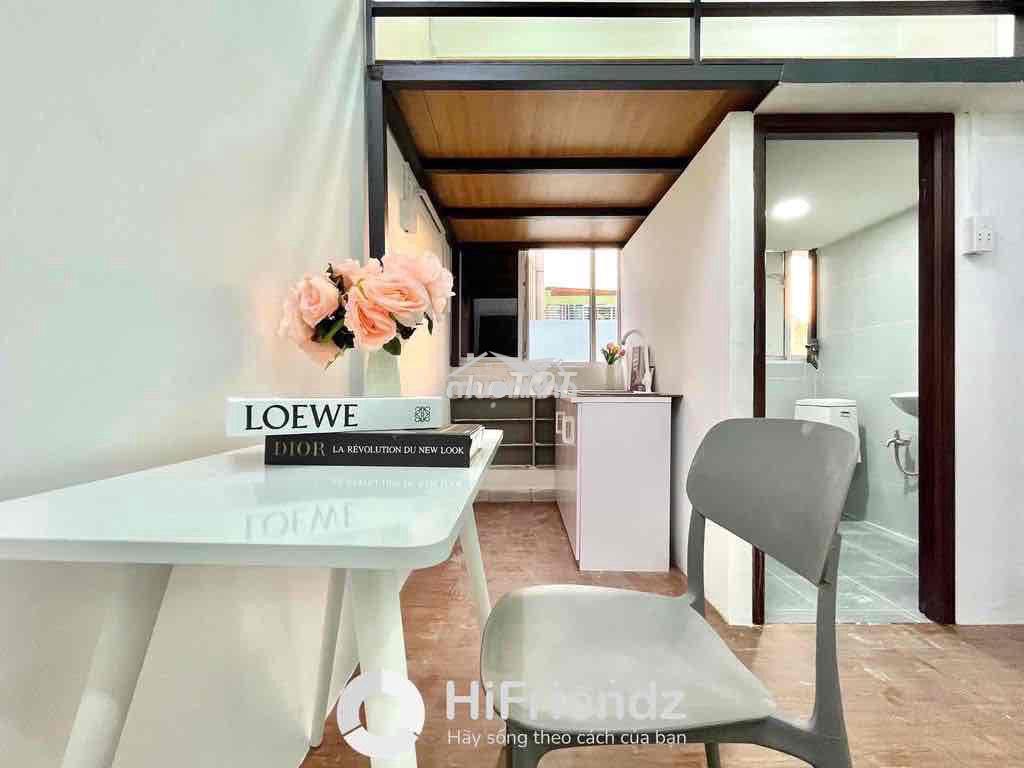 Cho thuê phòng gác full nội thất cửa sổ gần đh ueh - đh hoa sen - 3