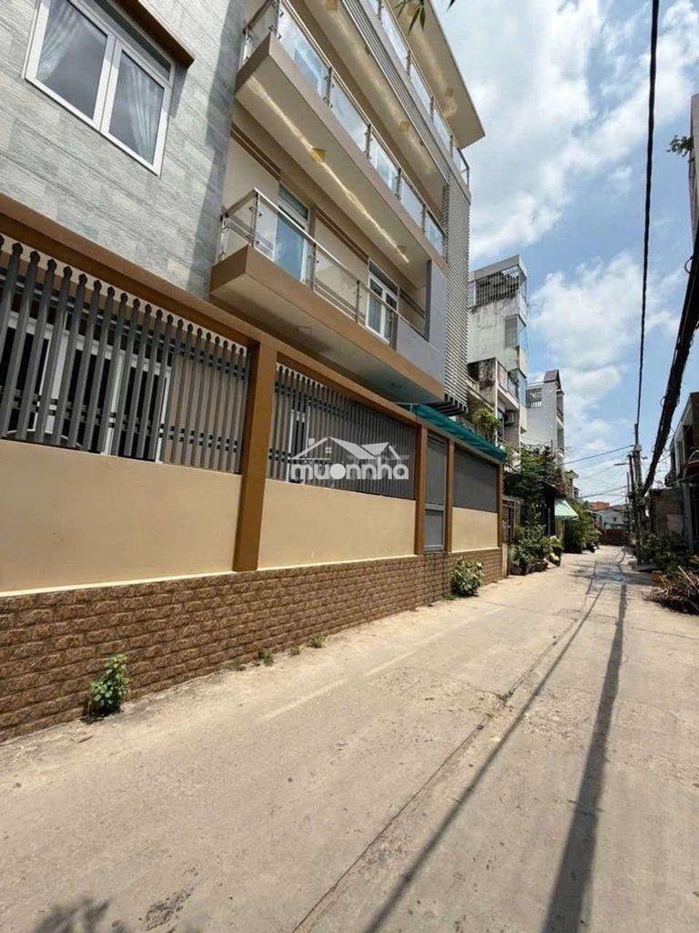 4.6 tỉ 4.3 × 11 nhà mới tân hòa đông p.bình trị đông hẻm ô tô đổ cửa 