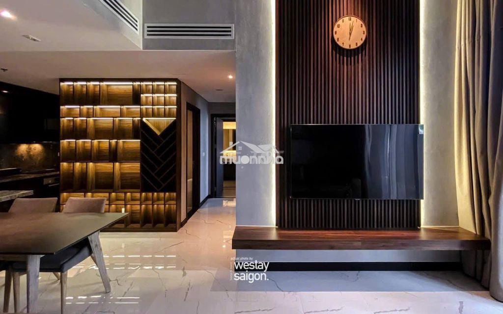 Cho thuê empire city 2pn 94m² view landmark 81 full nội thất 40tr - 2