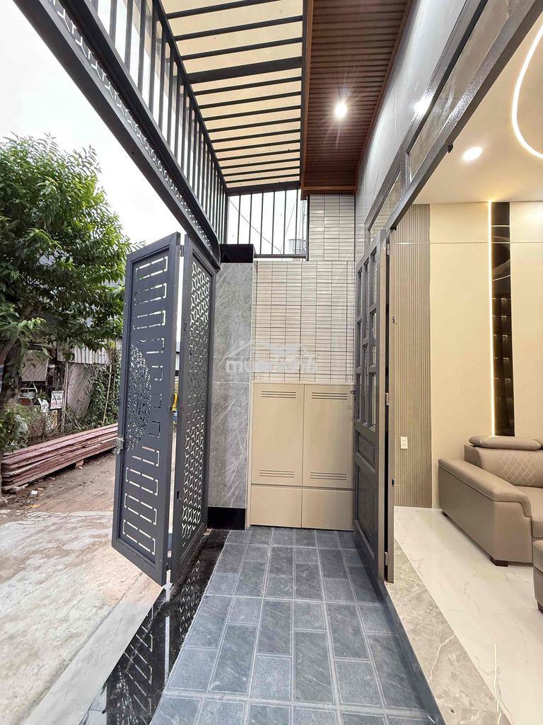 Nhà 1 lầu 3pn xây mới cách hà huy giáp 100m - hxh chỉ đầu 4t - 2