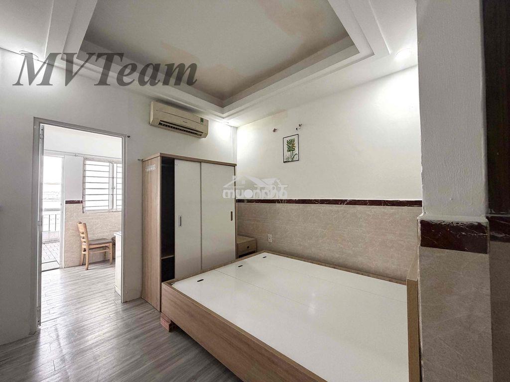 Cho thuê penhouse thang máy - mặt tiền - quận 10 - 1pn - 1pk - 1 sân - Ảnh 3
