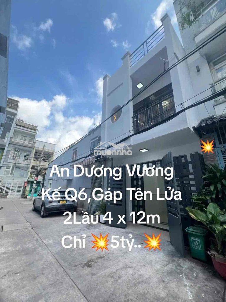 Nhà hẻm xe hơi an dương vương gần chợ
