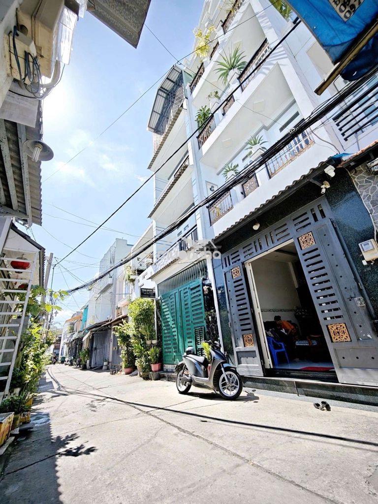 Quá ngon-nhà 4 tầng đúc-lê văn quới-hẻm xe hơi thông-sổ đẹp hoàn công - 2