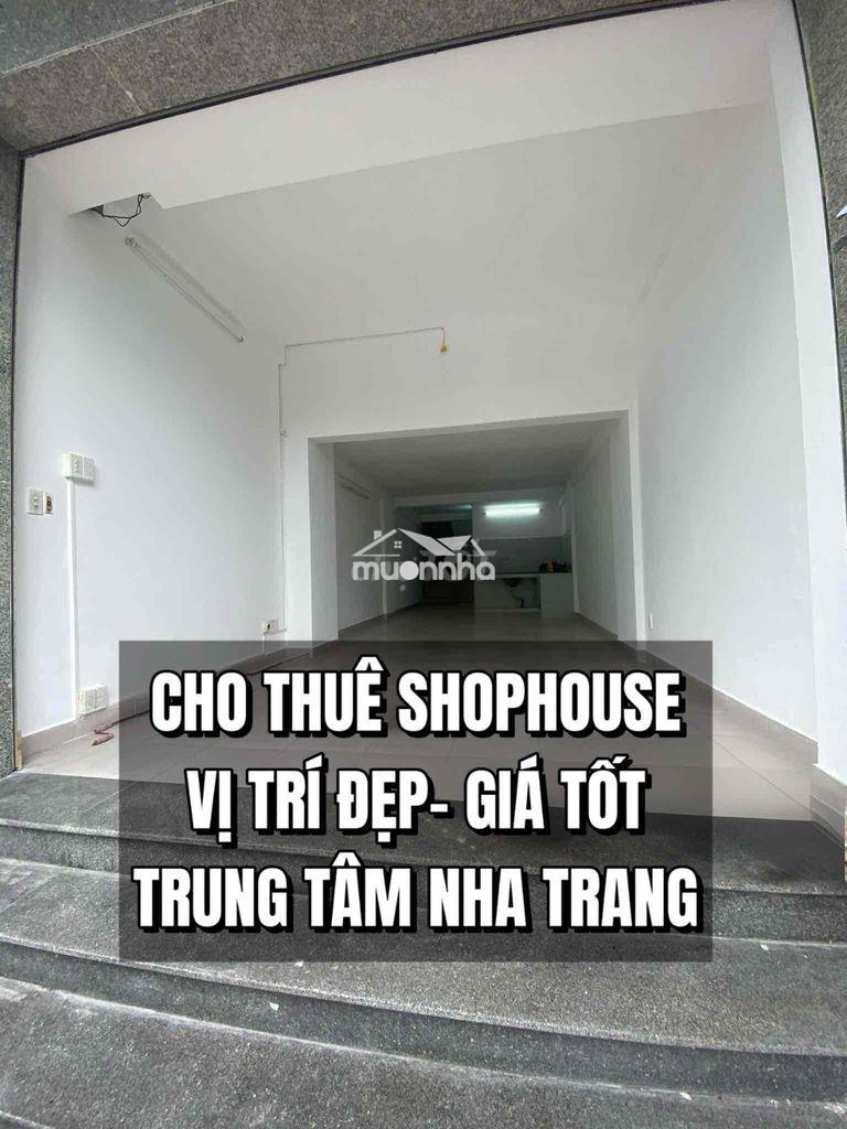 Mặt tiền kinh doanh trung tâm nha trang