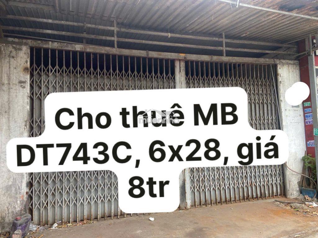 Cho thuê mặt bằng kinh doanh, 6 x 29m, giá 8tr/ th - 3
