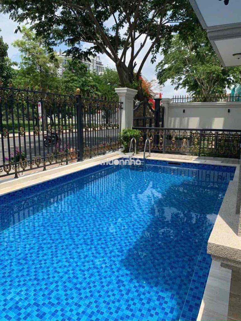 Cho thuê biệt thự đơn lập - 5 phòng ngủ- full nội thất - 3