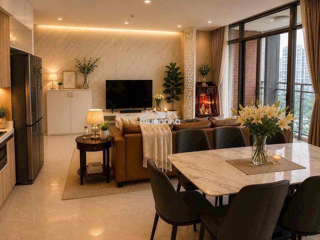 🏡 Chính chủ cho thuê – park 7 vinhomes central park ✨ 2pn+ (có thể bố - 3