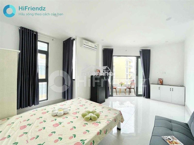 Cho thuê studio ban công full nội thất cao cấp ngay gần hương lộ 2