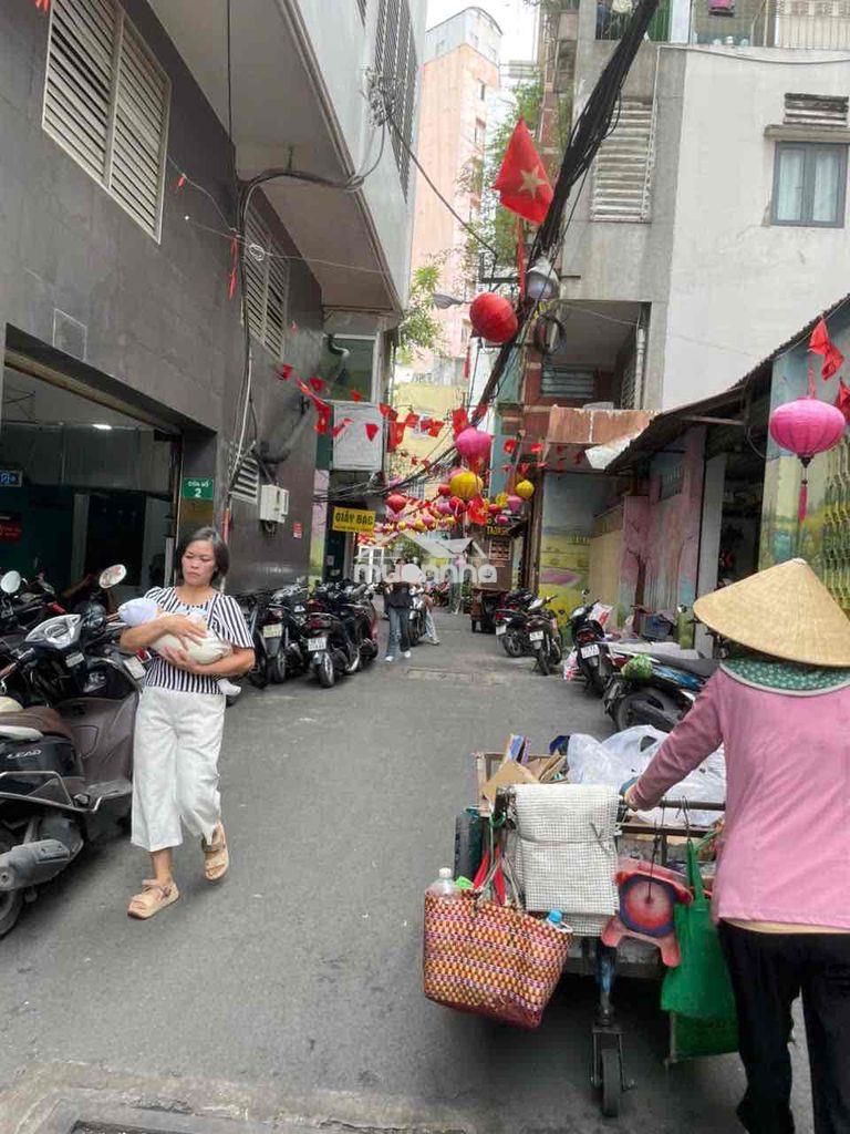 Bán nhà hẻm xe hơi tận cửa, đường lê thị riêng, phường bến thành. quậ