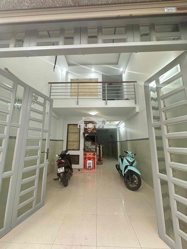 Cho thuê nhà 5 tấm hẻm xe hơi hậu giang quận 6