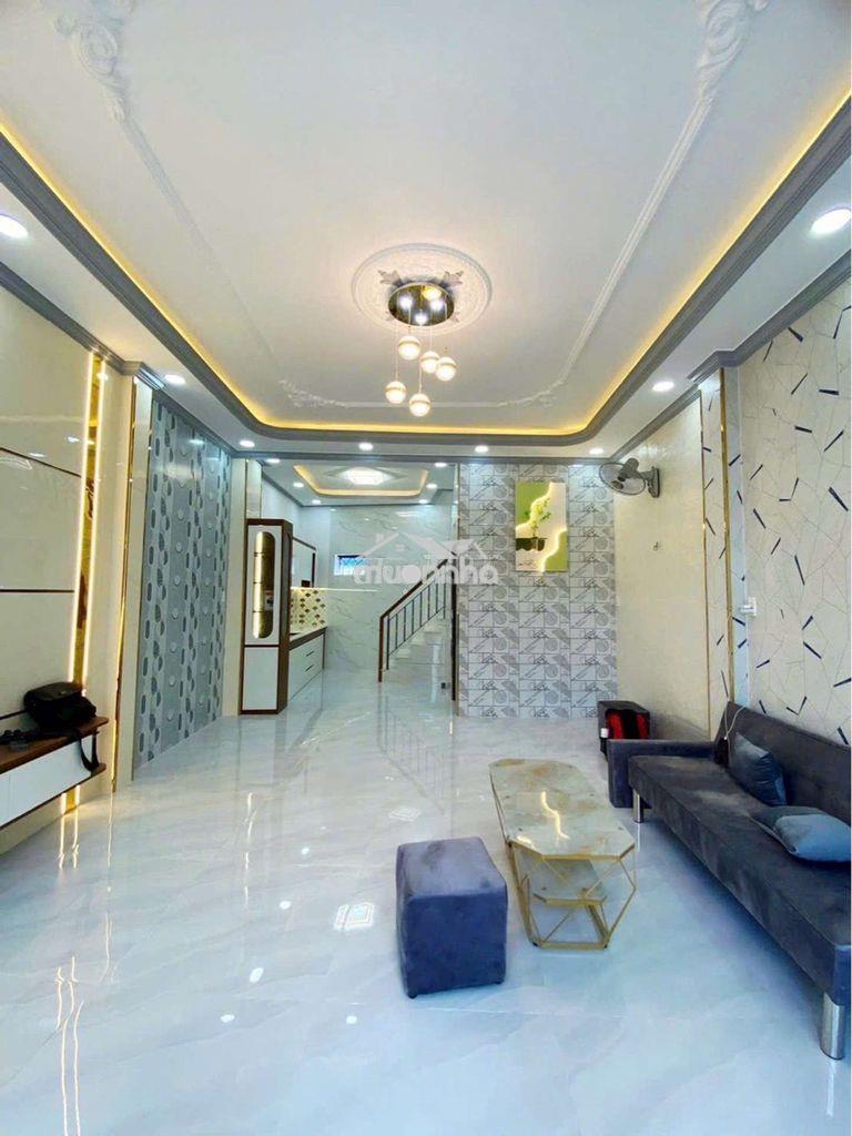 4.6 tỉ 4.3 × 11 nhà mới tân hòa đông p.bình trị đông hẻm ô tô đổ cửa  - 2