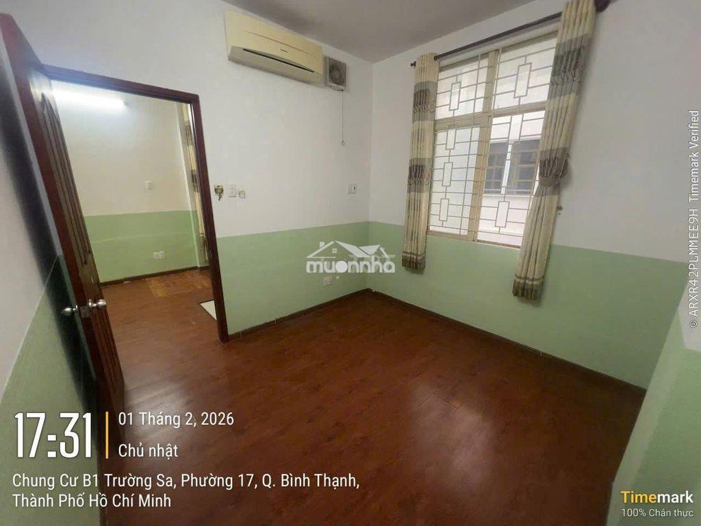 Chung cư b1 trường sa bình thạnh (sát q1) 55m2 (2pn 2wc) - 2