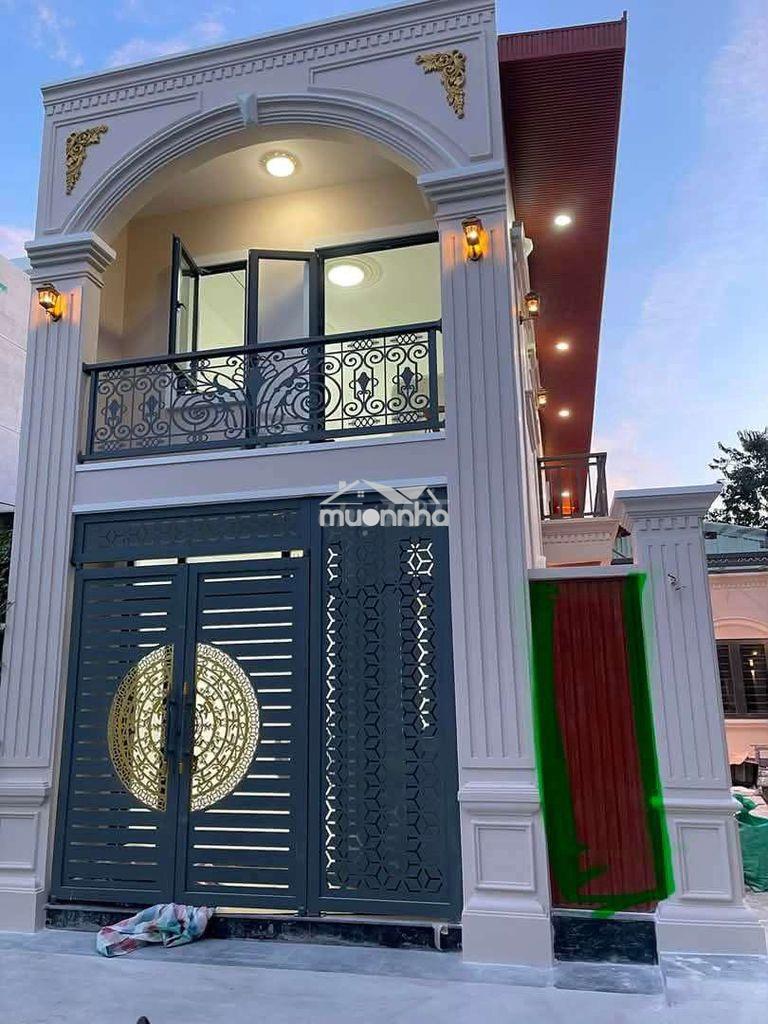 Bán nhà tân cổ điển, góc 2 mặt tiền , gần chợ búng - thuận an - 3