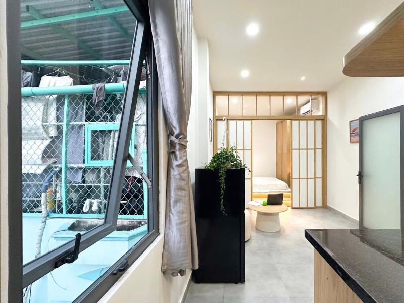 Phòng trọ 1 phòng ngủ full nội thất khu vực tân bình, gần sân bay, công viên, ở được 2-3 người - 4