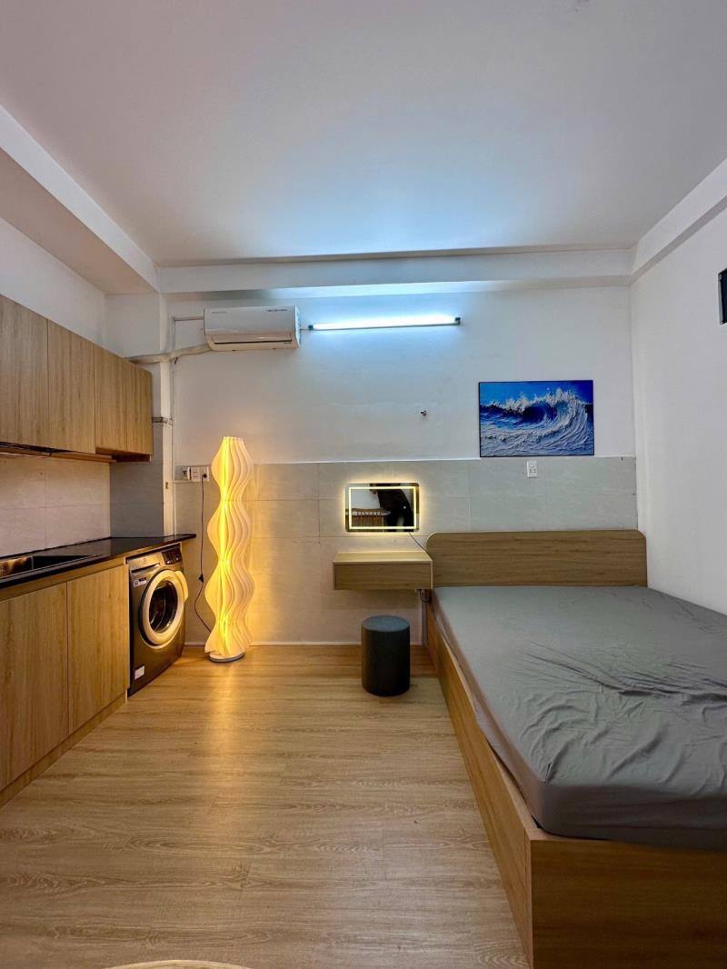 Cho thuê căn hộ  studio cô bắc – phú nhuận – ban công – phòng thoáng – máy giặt riêng - 3