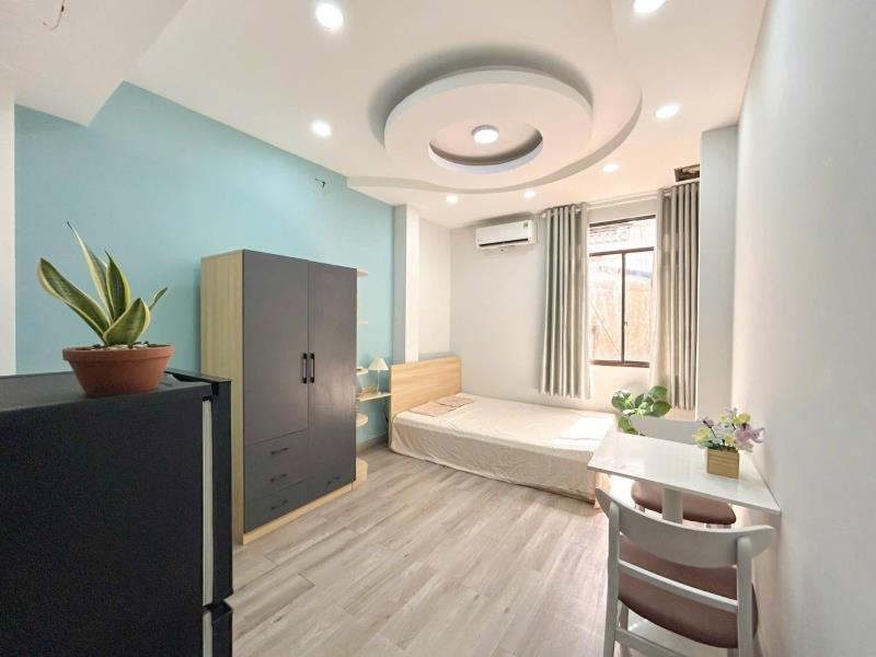 Phòng 25m2 mới xây full nội thất ngay bến xe quận 8, đh văn hiến, đh kinh tế ueh - 4