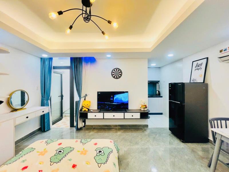 Cho thuê 1 phòng ngủ ngay đại học hồng bàng điện biên phủ bình thạnh, 3p tới quận 1