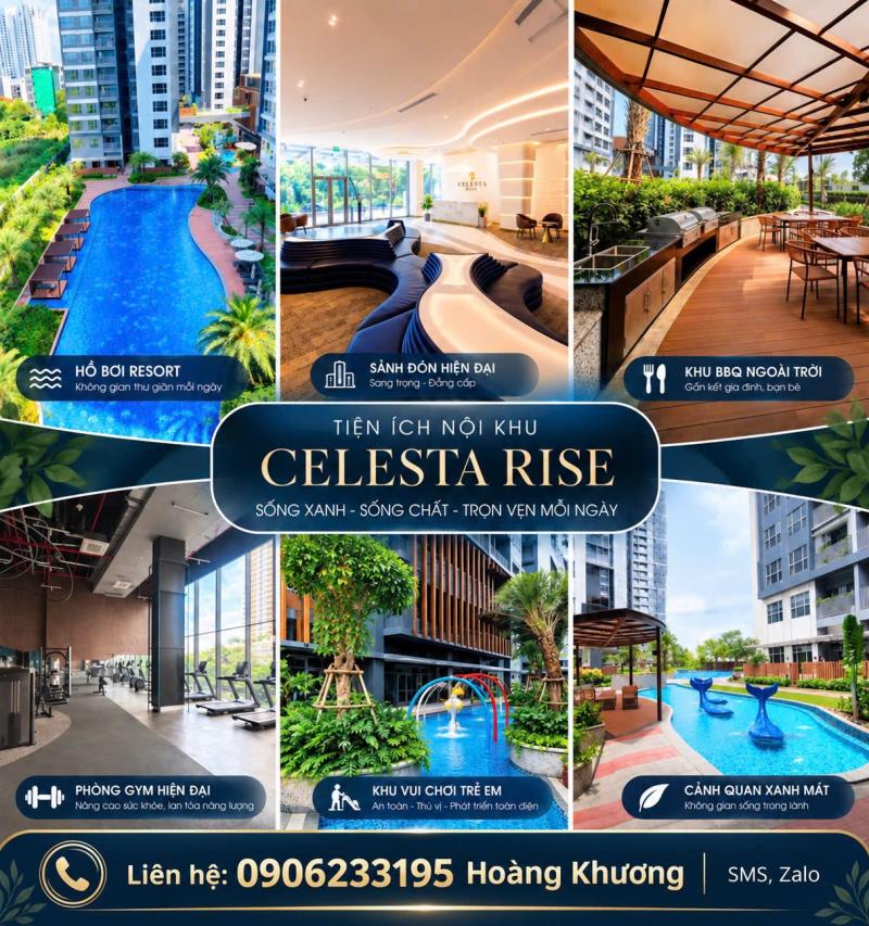 Tổng hợp nhiều căn hộ celesta rise, cho thuê gía cực tốt - lh : 0906233195 - 4