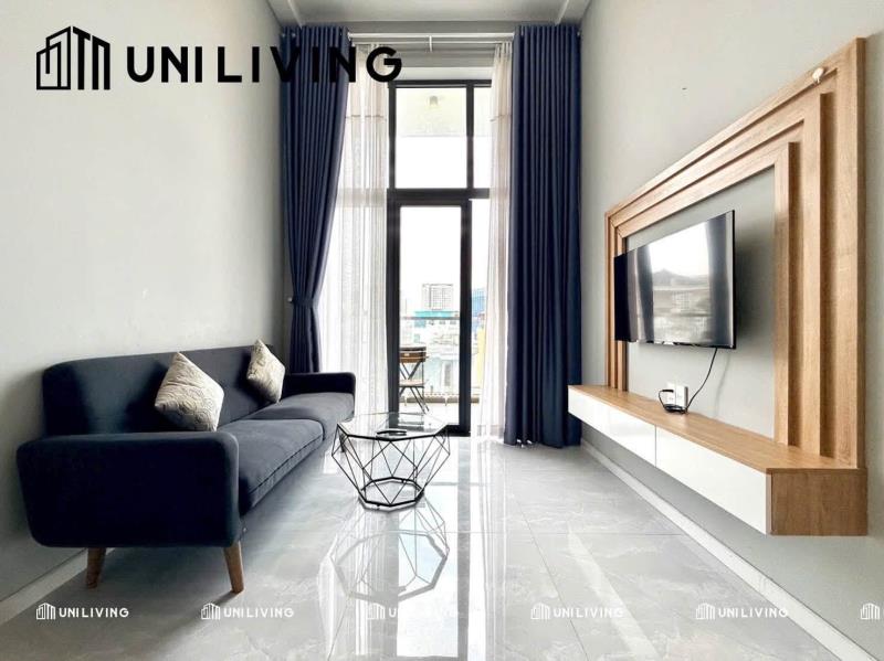 Cho thuê căn hộ duplex ban công full nt ở tân bình - 2
