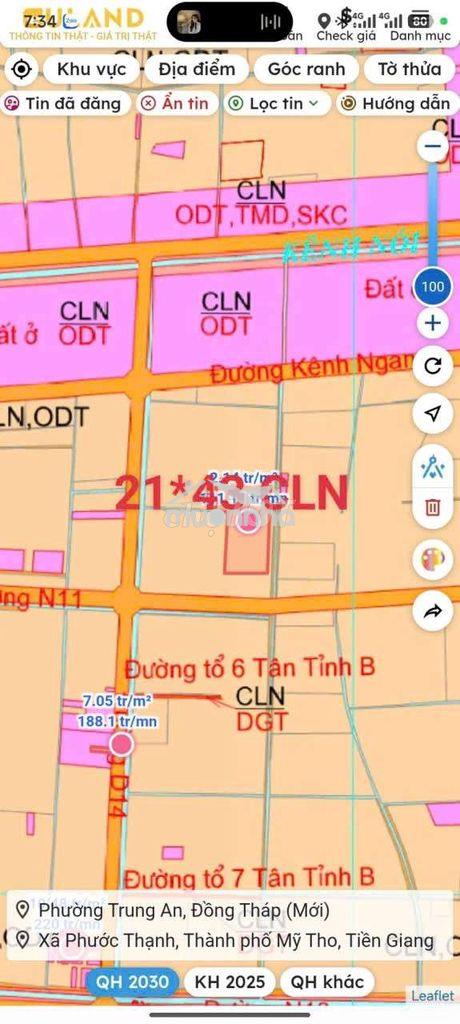 Đất mặt tiền đường nhựa giá rẻ