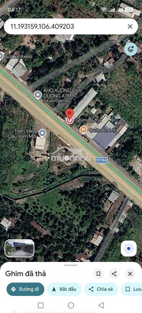 Cho thuê mặt bằng, mặt tiền đường dt 744 - Ảnh 3