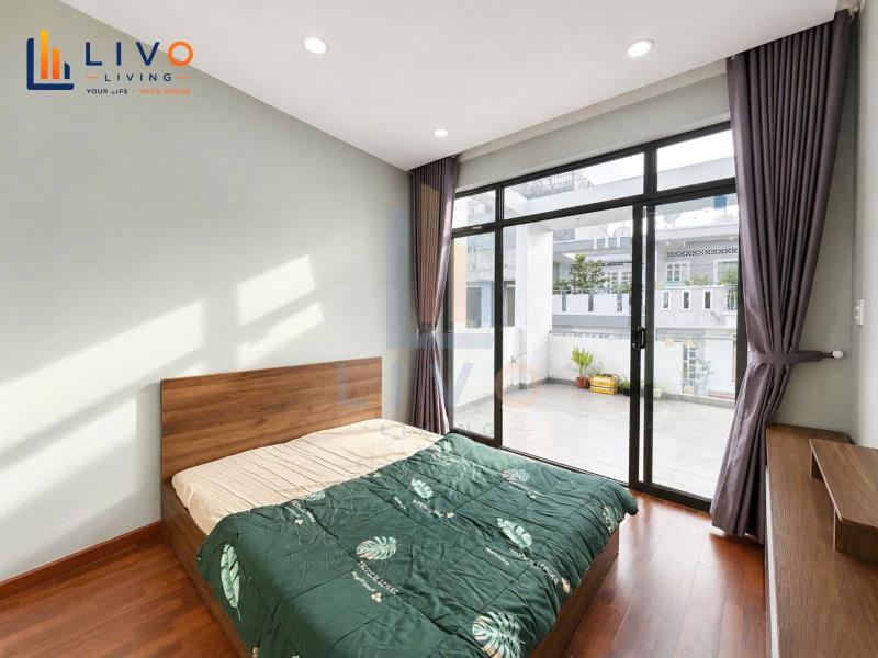 Cho thuê căn hộ có ban công rộng siêu thoáng - nơ trang long - gần q1,phú nhuận,gò vấp