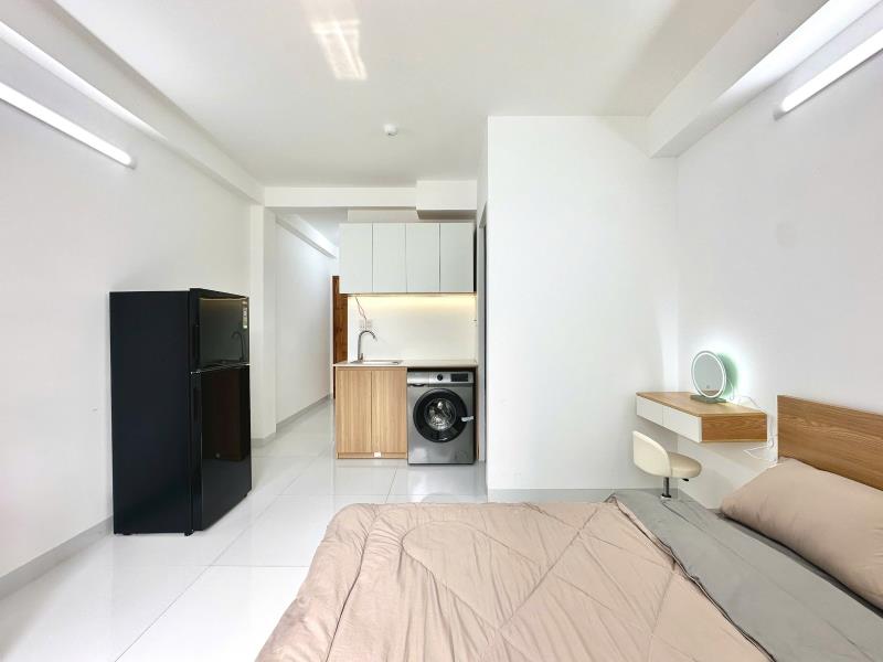Cho thuê căn studio full nội thất.. gần các trường đh hutech, gtvt(uth), ngoại thương, uef - Ảnh 2
