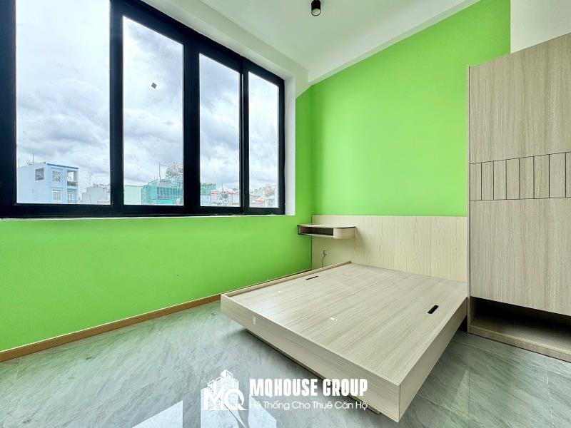 Thuê căn hộ dịch vụ full nội thất có cửa sổ 5tr - Ảnh 3