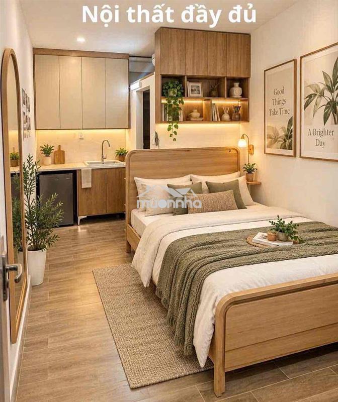 Cho thuê căn hộ dịch vụ đầy đủ nội thất ở xã nhà bè