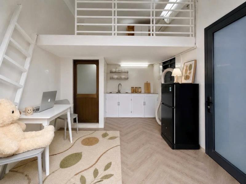Phòng trọ duplex ở tân phú full nội thất, tiện nghi có view ban công thoáng - Ảnh 3