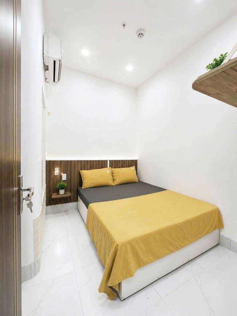 Thuê ngay căn hộ ban công tách bếp riêng biệt 45m2 rộng thoáng sát q1 thuận tiện di chuyển an ninh  - Ảnh 4