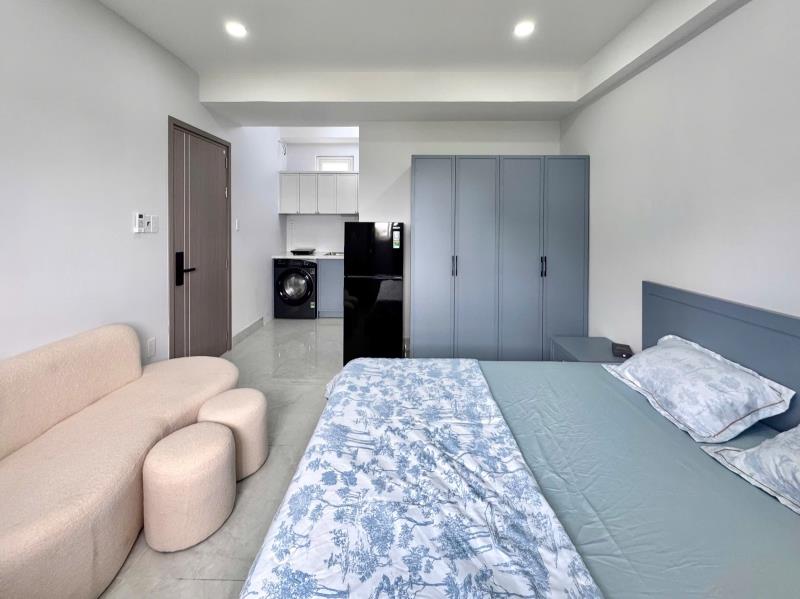 Cho thuê nhà mới full nội thất cửa sổ thoáng đường đặng thuỳ trâm sát bên vlu3, gần gtvt , hutech , uef - Ảnh 3