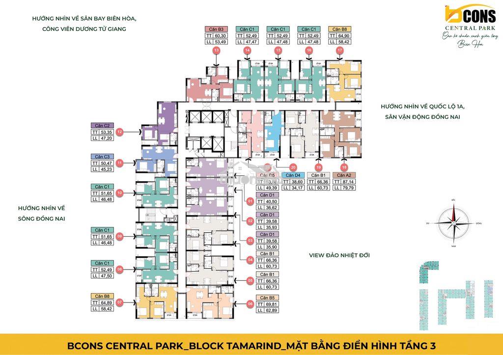 Chung cư đầy đủ tiện nghi công viên rộng tại trung tâm biên hòa - Ảnh 4