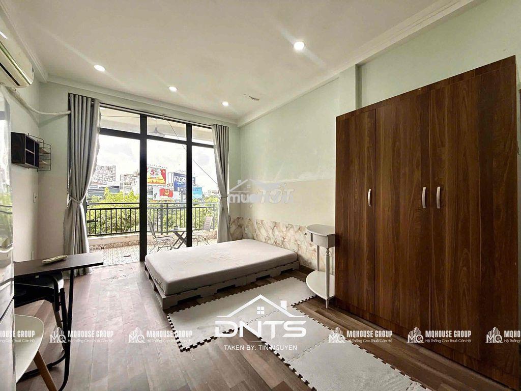 Phòng trọ quận 1 đầy đủ nội thất ban công view sông. gần chợ tân định - Ảnh 2