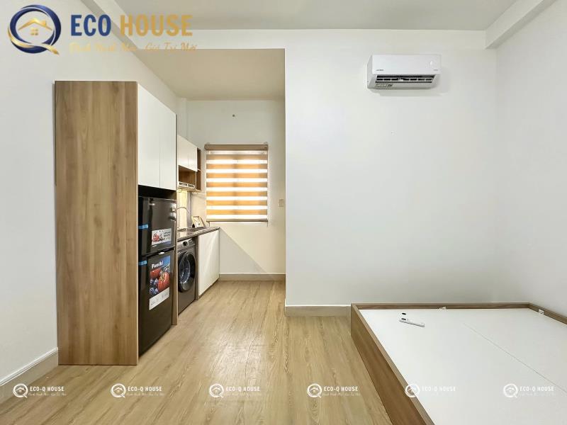 Cho thuê studio - full nội thất - 1pn tách bếp riêng