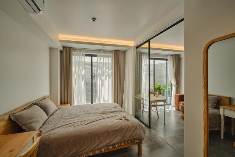 Cho thuê 1pn sân vườn rộng 50m2 cao cấp ngay ngã tư phú nhuận - cầu công lý - công viên hoàng văn thụ - Ảnh 3