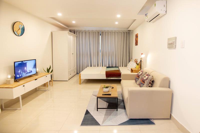 Cho thuê căn hộ 40m², cửa sổ trời lớn, full nội thất – bạch đằng, bình thạnh gần uef, ftu2, uth - Ảnh 2